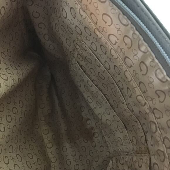 Guess handbag Women Large Size Tote with top handles Grey EUC roomy purse - Picture 7 of 9